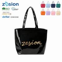 Sac fourre-tout personnalisé avec logo, PVC imperméable, vente en gros, écologique, réutilisable, sac de shopping, cadeau d'entreprise, OEM