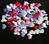 Romantique Main Jeter Fleur Pétales Éponge Pétales Doux Mousse Coeur Forme Pétales pour Mariage Fête D'anniversaire Lune De Miel Décor