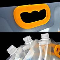 Pochette souple personnalisée avec bec verseur pour détergent liquide, eau ou bière, avec logo imprimé, en PE, pour l'emballage