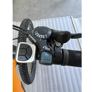 Vélo de montagne électrique, vélo électrique, autonomie de 31 à 60 km, cadre en alliage d'aluminium, pneus de 26 pouces, conception à 1 vitesse, adapté au tout-terrain - Product Image 6