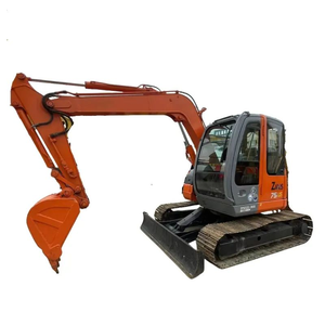 Excavadora usada original bien mantenida Excavadora Hitachi zx75us en buenas condiciones de trabajo - Product Image 1