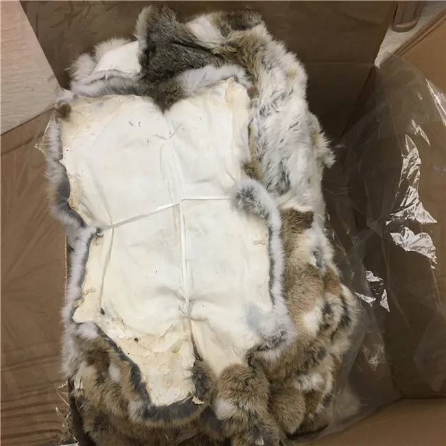 Luxus Stuff Leder Real Günstige Verkauf Großhandels preis Künstliches Kaninchen fell