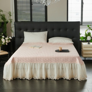 Nouvelle collection printemps-été, jupe <span class=keywords><strong>de</strong></span> <span class=keywords><strong>lit</strong></span>, couvre-<span class=keywords><strong>lit</strong></span>, ensemble quatre pièces, importé d'Autriche, Lenzing, années 60 - Product Image 6