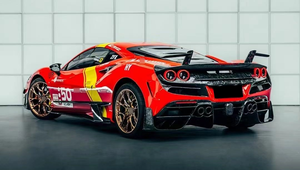 Kit de Carrocería de Alta Calidad para Ferrari <span class=keywords><strong>F8</strong></span>, Actualización a Estilo <span class=keywords><strong>Mansory</strong></span> MSY, Parachoques de Fibra de Carbono, Faldones Laterales - Product Image 4