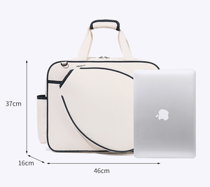 Sac à main à bandoulière de grande capacité pour hommes et femmes avec bandoulière pliable Sac de raquette de tennis en polyester durable - Product Image 4