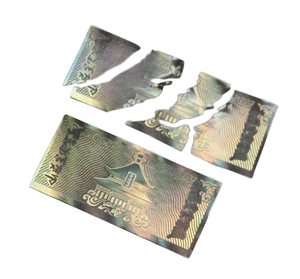 Billetes de euro para juegos de simulación realistas con encuadernación perfecta en cartón para graduación, Pascua, Navidad, Año Nuevo y entradas. - Product Image 2