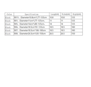 HAOFENG posteri belgeler depolama tüp uzatılabilir sanat eserleri için planları çizim ve kaydırma için siyah renk toptan - Product Image 2