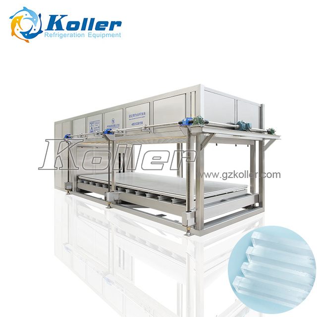 Direct Cooling 25kg Crystal Ice Block Making Machine 1000kg clear Sphere Ice for Whisky Ball Ice Maker