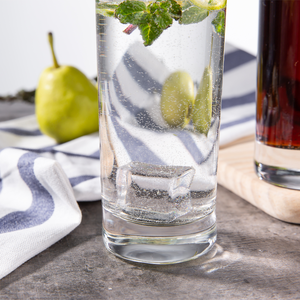 Verre à eau rond droit en verre transparent fin pour la maison, l'hôtel, le bar, verre à boire pour jus - Product Image 4