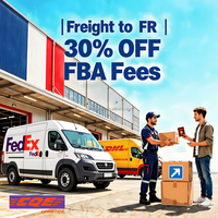 Solution logistique rapide de fret aérien et express DDP, transitaire, expédition FBA, dédouanement, agent porte-à-porte pour la France, transport de marchandises