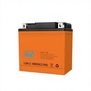 12N12 MN50 210A IP65 12V 60Wh Kurşun Asitli Akü Yerine Sodyum-Hava Motosiklet Marş Aküsü - Product Image 1