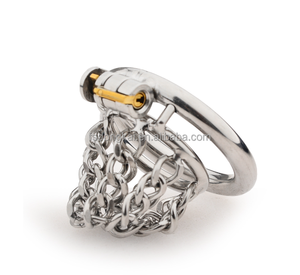 在庫あり 大人用貞操帯 ステンレス鋼 欲望抑制リング 性交用 大人向け商品 男性用貞操帯デバイス - Product Image 3