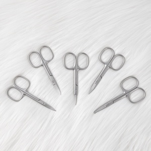 Tijeras de hoja curva Eliter, caja transparente, tijeras de uñas de buena calidad - Product Image 5