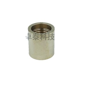 ข้อต่อทองเหลืองกลึงด้วยระบบ CNC ผิวเรียบสำหรับประกอบฮาร์ดแวร์ - Product Image 1