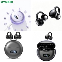 Écouteurs sans fil à oreille ouverte avec étui compact, pour le sport et les voyages, compatibles avec d'autres appareils électroniques grand public, audio à oreille ouverte, ajustement sportif, étui numérique compact
