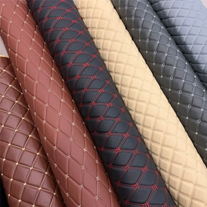 Broderie synthétique de siège de voiture PVC éponge <span class=keywords><strong>cuir</strong></span> tissu <span class=keywords><strong>cuir</strong></span> <span class=keywords><strong>matelassé</strong></span> <span class=keywords><strong>cuir</strong></span> brodé - Product Image 1