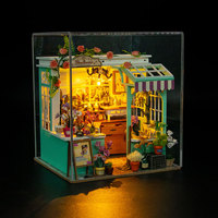Alice Garden Original Nouveau Modèle de Maison en Bois Créatif NFC Fait Main DIY Décoration à Assembler Cadeau