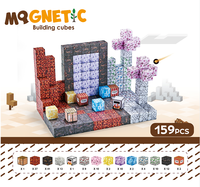 117Pcs Blok Magnetik Mainan Konstruksi DIY Edukatif untuk Anak-anak, Blok Bangunan Magnet untuk Dalam & Luar Ruangan, Hadiah Ulang Tahun Usia 4+