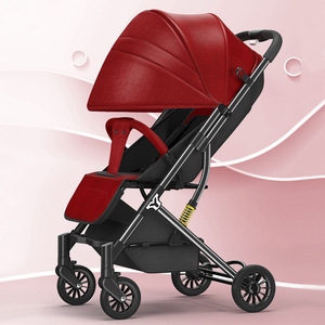 Carrozzina per bambini con struttura in acciaio leggero pieghevole a una mano confortevole passeggino portatile multifunzionale in tessuto da soggiorno E-Commerce <span class=keywords><strong>negozi</strong></span> - Product Image 5