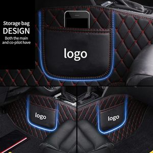 Alfombrilla de lujo personalizada de 4 piezas de cuero EVA de PVC para coche, alfombrilla universal para todo tipo de clima, antideslizante, impermeable 7D 5D, alfombrilla para suelo y pies - Product Image 2