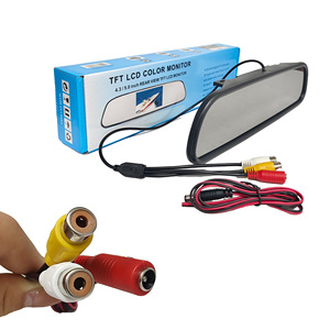 Pièces et accessoires automobiles, caméra de tableau de bord, double objectif, moniteur de recul, kit d'assistance au stationnement, bonne qualité, universel pour tous les véhicules - Product Image 6