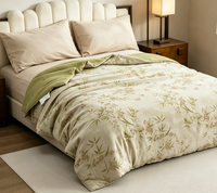 Couette d'été respirante en coton, moderne, légère et lavable pour la maison - Ode à la verté