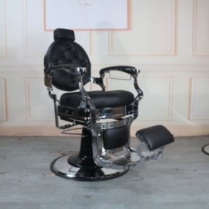 Silla de peluquero de alta resistencia 2023, silla multiusos para peluquería, silla de peluquero clásica de <span class=keywords><strong>plata</strong></span> antigua - Product Image 4