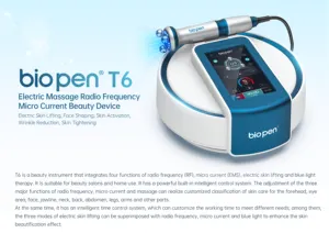 Bio Pen Mini Face Neck Lifting Massager 360 Roller Rf Skin Tightening Machine Home Use Beauty Equipment