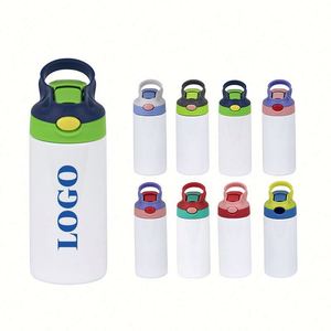 Wholesale Usa Warehouse Stcoked 350Ml Kids Vacuum Insulated Straight Sublimation <b>Blanks</b> <b>Water</b> <b>Bottles</b> - Product Image 1