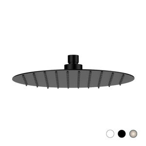 Cabezal de Ducha Redondo y Delgado de Acero Inoxidable de 300 mm, Tipo Lluvia, para Baño - Product Image 1