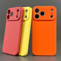 Coque de téléphone souple mate de luxe, personnalisée, en TPU souple, vente en gros pour iPhone 17 16 15 14 13 12 11 Pro Max