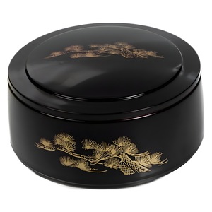 Japanese-style round lidded easy-to-clean business lunch <b>box</b>, Shuangjian Restaurant <b>drum</b>-shaped eel lunch <b>box</b>, small, portable, - Product Image 5