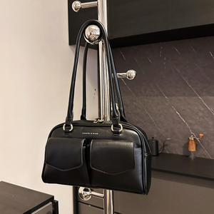 Nuevo Bolso de Hombro de Lujo para Mujer, de Verano, con una Sola Correa, Casual, Moderno, Portátil, Pequeño, Cuadrado, con Cierre de Cremallera, de Cuero PU y Poliéster - Product Image 3