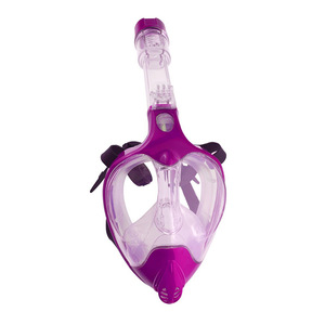 Máscara de Snorkel de Cara Completa Hhao Sport para Niños, Antivaho, Vista Amplia, Equipo de Buceo de Fácil Respiración - Product Image 4