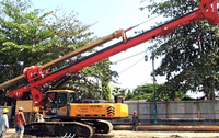 Nouvelle machine de forage rotative diesel Core Mait Piling Machine 55m SR150C pour l'Algérie à vendre avec garantie d'un an