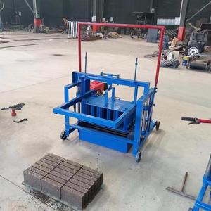 Machine à fabriquer des briques en béton en Zambie, <span class=keywords><strong>ancien</strong></span> modèle de machine à fabriquer des briques, Chine - Product Image 5