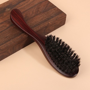 Peigne à barbe et <span class=keywords><strong>moustache</strong></span> pour homme, brosse de toilettage pour animaux de compagnie, brosse de coiffure et de nettoyage des poils cassés, en bois de hêtre, pour usage transfrontalier - Product Image 4