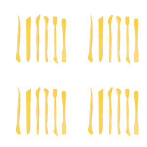 Halten Sie lächelnd heiß verkaufen 6pcs Kinder Modellieren Kunststoff Ton Werkzeugset Diy Ton Keramik Werkzeuge Set für Kinder - Product Image 5