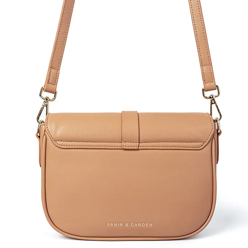 New design brand oem designer luxury woman leather purse sling bag PU ladies handbag genuine leather shoulder bag women