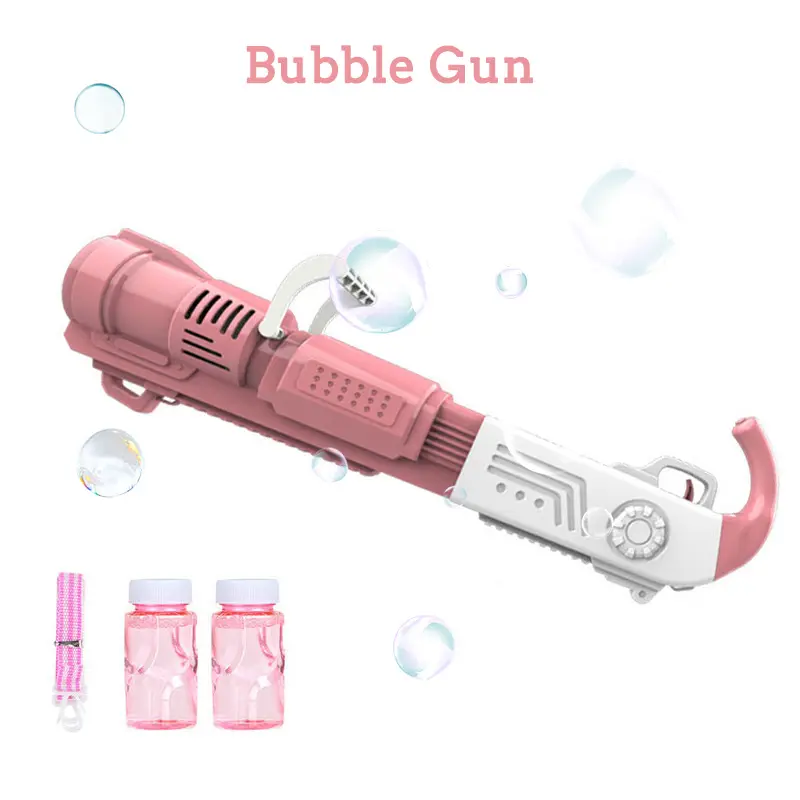 JXB – Machine à bulles de savon, Simple et facile à utiliser, nouveau produit, pistolet électrique pour enfants, eau et savon de qualité garantie, jouets