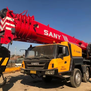 รถเครน Sany 100 ตัน สำหรับทุกสภาพพื้นผิว มือสองสภาพดี ใช้งานน้อย ระยะทางวิ่งน้อย อุปกรณ์ยกของหนัก - Product Image 1