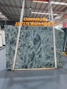 UnionStone Bvlgari Marbre Vert Grande Dalle Naturelle Polie Brillante Haute Qualité Luxe Moderne Cuisine Salle à Manger Murale Garantie 1 An - Product Image 6