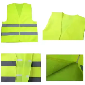 <span class=keywords><strong>Gilet</strong></span> réfléchissant <span class=keywords><strong>jaune</strong></span> haute visibilité pour la course à pied ou le cyclisme - Product Image 5