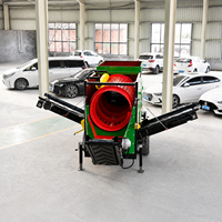 Trommel de criblage de sol haute capacité à vendre – Machine de criblage de compost portable pour le criblage du substrat