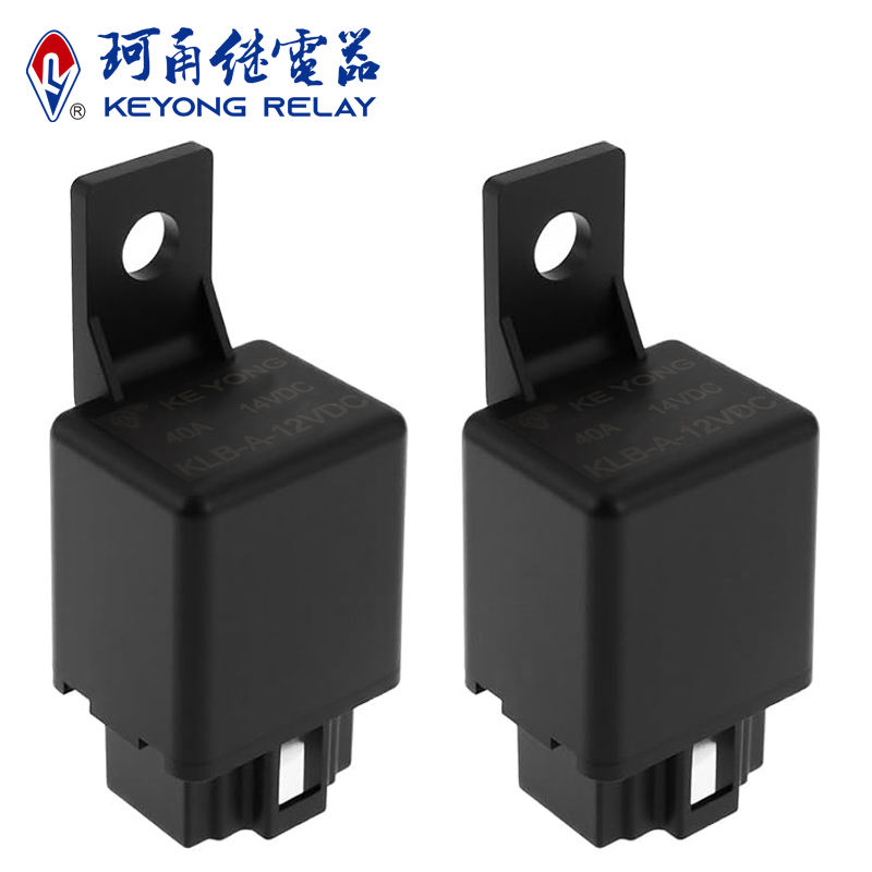 DC12V 24V 40A Car Air Conditioning Relay 4 Pin Small Subminiature for Auto Use Usually Open Car Relay