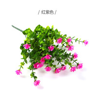 Erba verde eucalipto rosa Gypsophila Calla fiori artificiali per la decorazione della tavola di nozze decorazione decorazione soggiorno