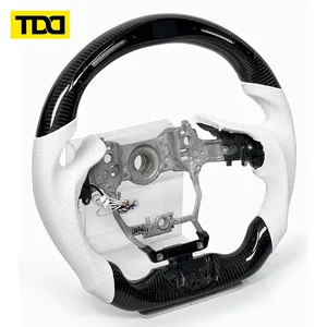 Volant intelligent personnalisé en fibre de carbone TDD avec LED pour Lexus LC500 - Product Image 5