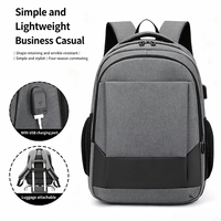 Sac à dos en nylon léger haute densité personnalisé, directement de l'usine, avec port USB, grande capacité, pour ordinateur portable professionnel