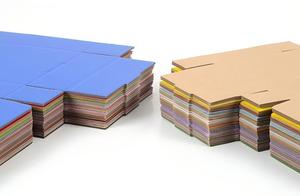 Cajas de Cartón Cuadradas para Envíos, Color Kraft, Extra Gruesas, Negras y Blancas, para Embalaje Exprés y Estilo Ins - Product Image 4
