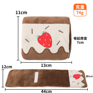 ของเล่นตุ๊กตาสัตว์เลี้ยงสไตล์เกาหลีสุดน่ารักแบบอินสตาแกรม กลิ่นอาหาร ของเล่นซ่อนอาหาร ของเล่นเค้ก ของเล่นสุนัข ของเล่นตุ๊กตาสัตว์เลี้ยง - Product Image 5